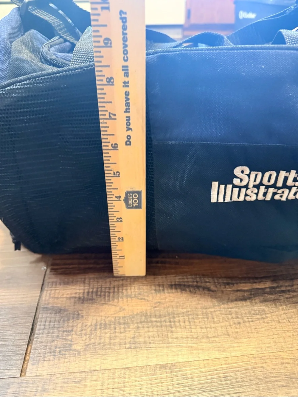 Sports Illustrated Swim navy duffle